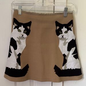 Rare Paul & Joe Sister Cat Mini Skirt EUC